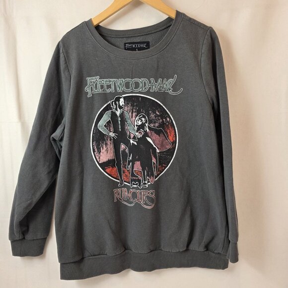 torrid Tops - Torrid Women's Plus Size Fleetwood Mac Cozy Fleece Crew Sweatshirt Size 1